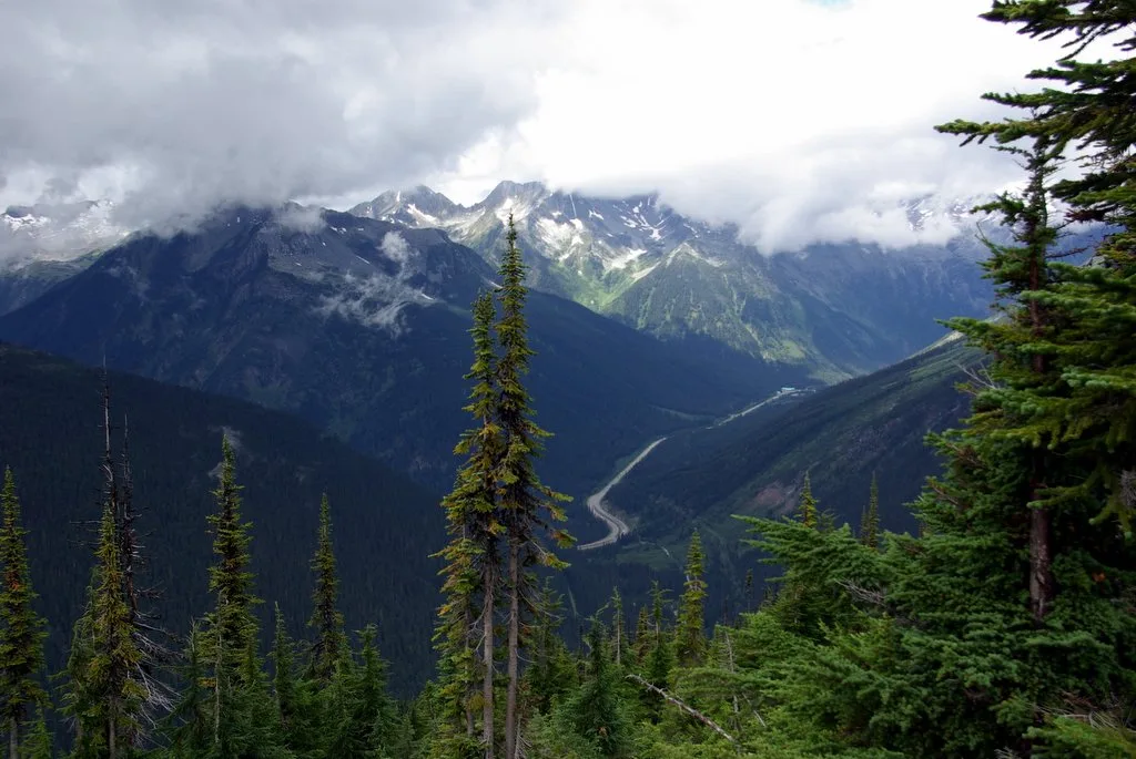 Glacier National Park, near Halfmoon Camp in West Glacier, Montana