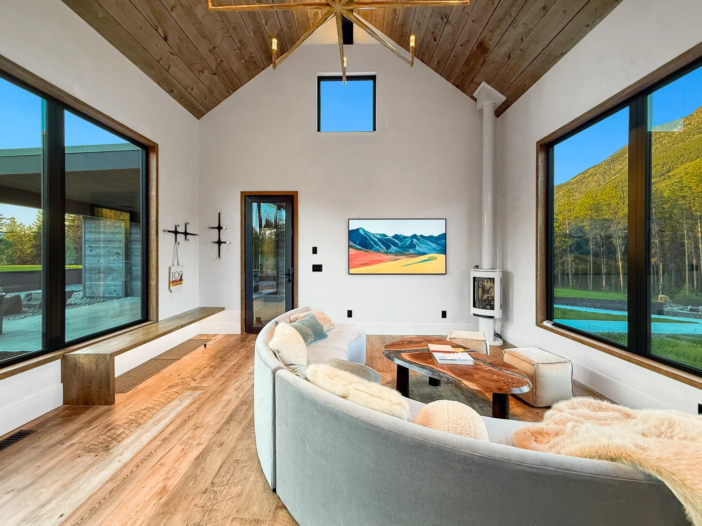 The Gallery living area at Halfmoon Camp