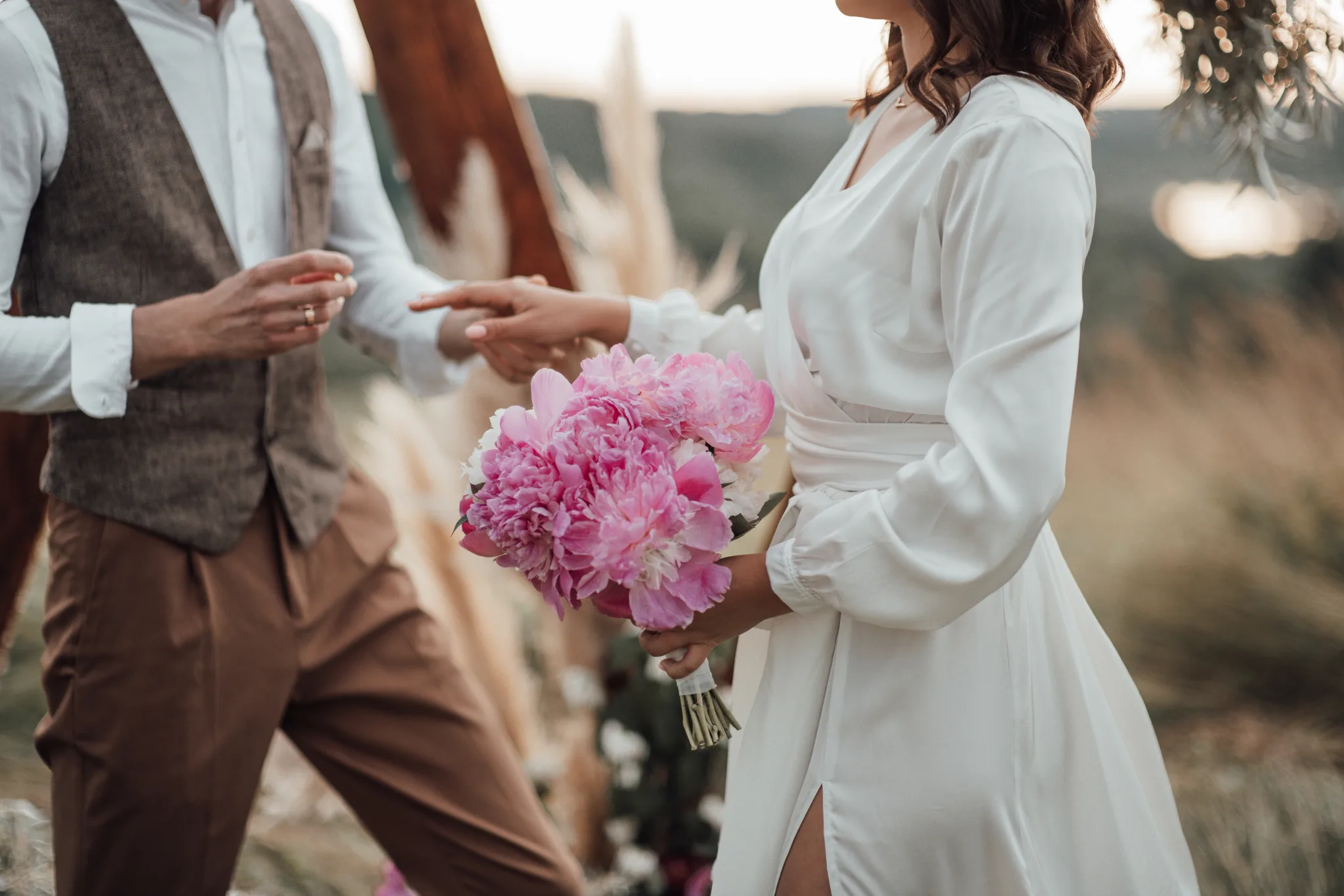 A micro wedding or elopement at Halfmoon Camp